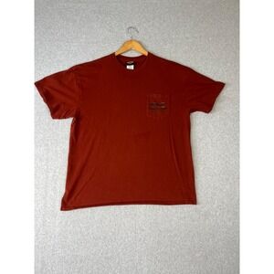 Harley Davidson Shirt Mens XL Maroon EL Paso Texas Barnett Motocycle Biker